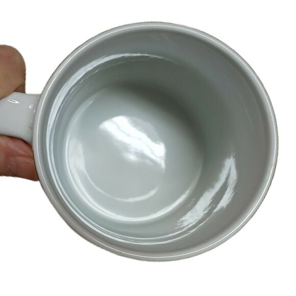 🎄 Vintage Christmas Mug ☕ Green Holly Berry Holiday Festive Cup 💛❤️💚 - Picture 5 of 12